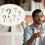 A client asking his advisor questions